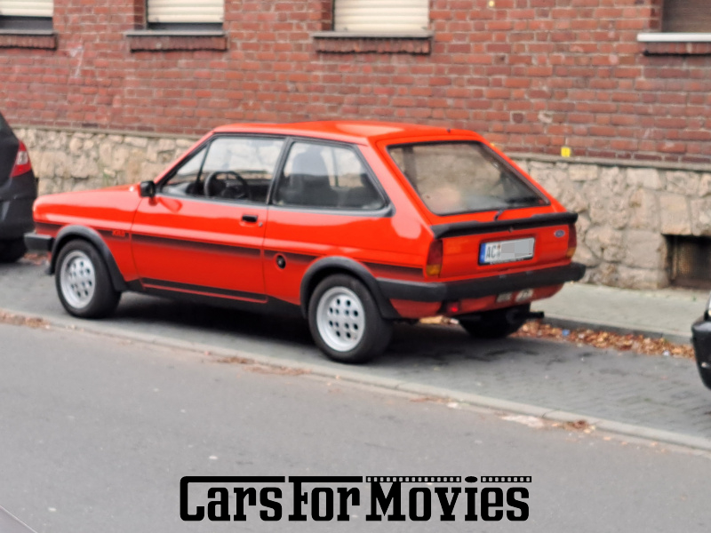 CarsForMovies | Ford-Werke GmbH Ford Fiesta XR2 mk1 1982 Deutschland Rot Grau Zivilfahrzeug Kleinwagen Nordrhein-Westfalen 7553 glasdach